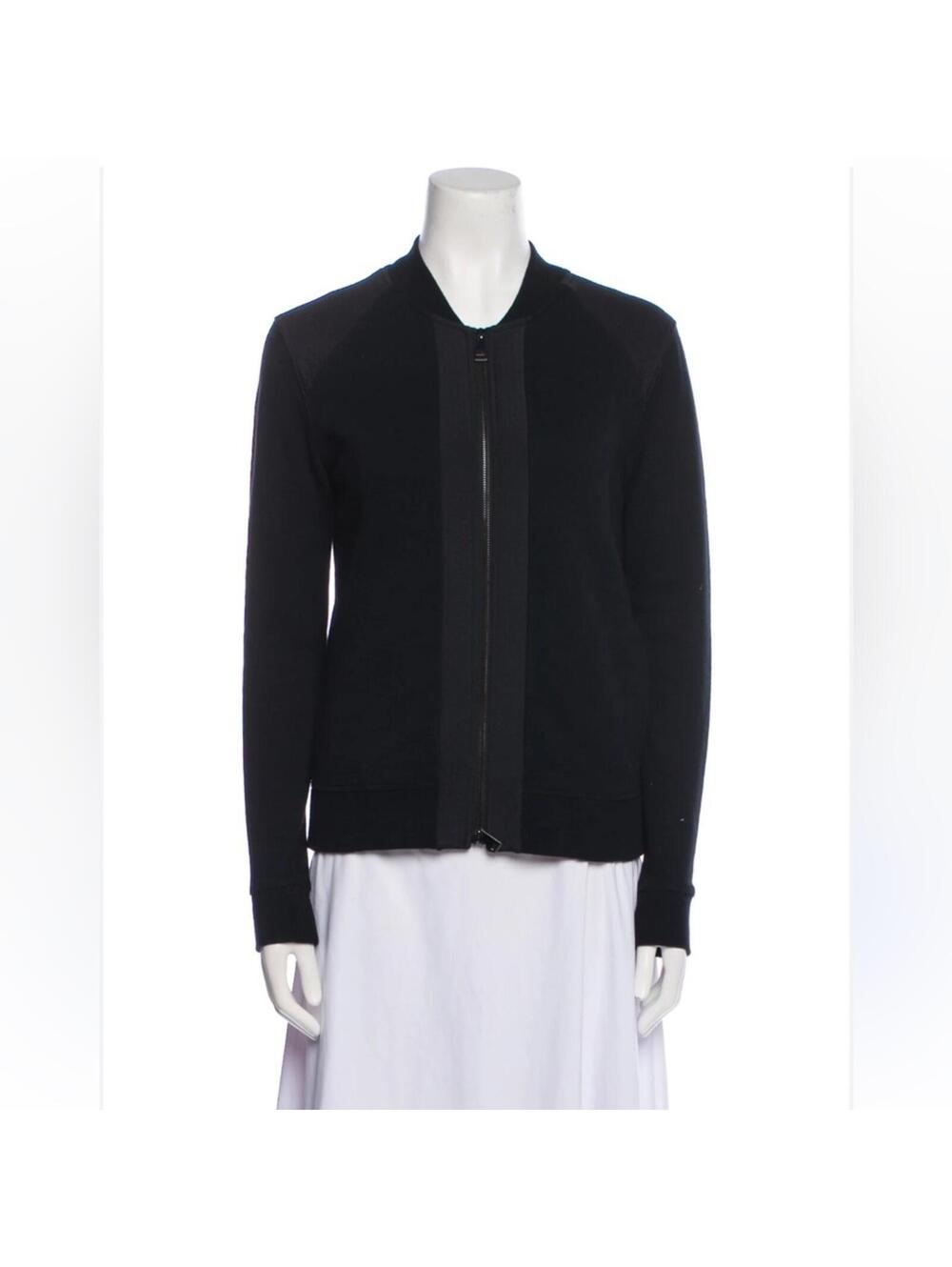 Vince Black Bomber Jacket